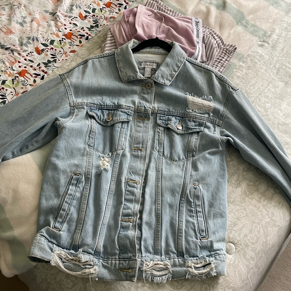 Forever 21 Light Blue Denim Jacket